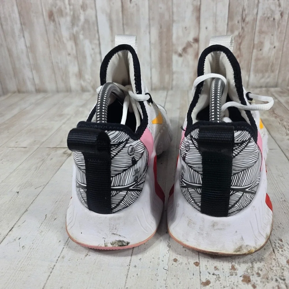 Nike Free Metcon 3 Womens Training Shoes White Yellow CJ6314-181 Womens 9.5